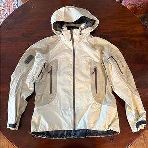 Arc'teryx Black and Cream Jacket